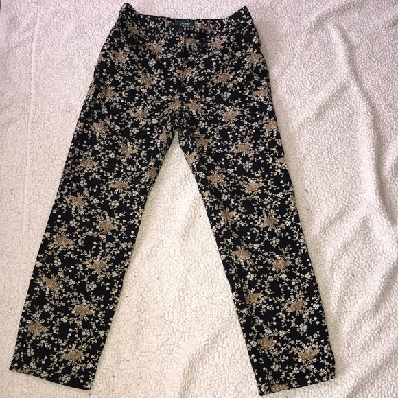 Lauren Ralph Lauren Denim - LAUREN RALPH LAUREN floral design pant